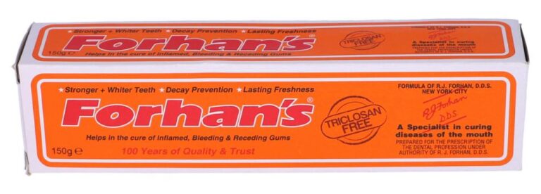 What Is Forhans Toothpaste and Where To Buy It? - Teethandtooth