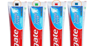 Read more about the article Color Stripes on Toothpastes. What It Means and Why?